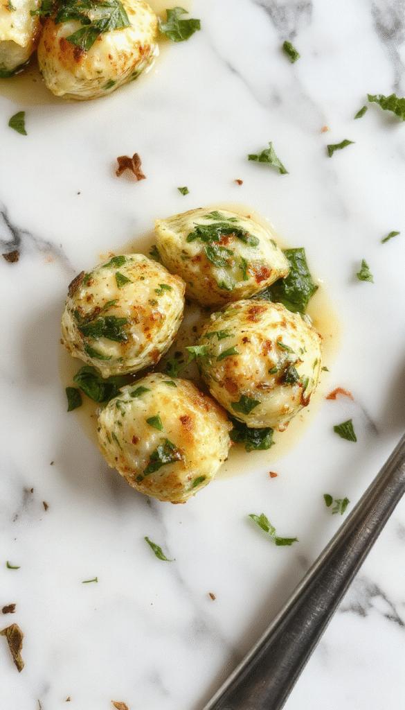 Colorful plate of stuffed pasta shells filled with vibrant green spinach and creamy ricotta cheese, topped with melted golden cheese, garnished with fresh basil and cherry tomatoes, presented on a rustic wooden surface with a light drizzle of olive oil, showcasing a textures contrast between the tender shells and creamy filling.